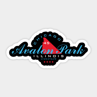 Avalon Park / Chicago Sticker